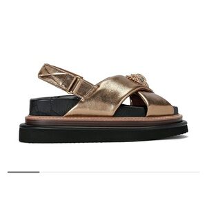 Elegant Gold Women's Sandals by Kurt Geiger. Wore it once.